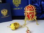 Figuur - Faberge style - Imperial Egg - Original Box -, Antiek en Kunst