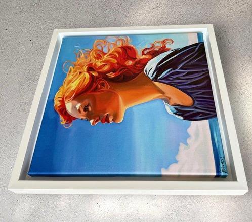 Biatturi Irina - With the wind, Antiek en Kunst, Kunst | Schilderijen | Modern