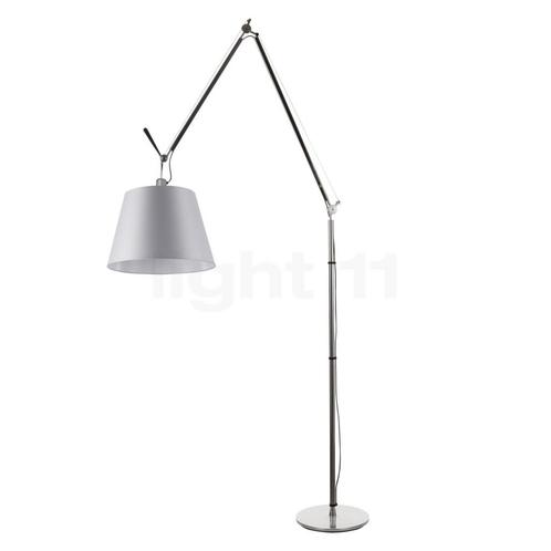 Artemide Tolomeo Mega Terra, frame aluminium/lampenkap satin, Huis en Inrichting, Lampen | Vloerlampen, Nieuw, Verzenden