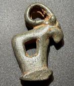 Oud-Grieks Brons Extreem zeldzame zoomorfe figurine-amulet