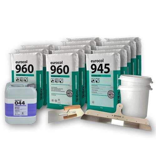 Eurocol pakket beton 40m2 | Egaline, mortel, primer en, Doe-het-zelf en Verbouw, Verwarming en Radiatoren, Nieuw, Verzenden
