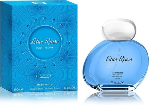 Entity Blue Rinse damesparfum eau de toilette 100 ml, Sieraden, Tassen en Uiterlijk, Uiterlijk | Parfum, Nieuw, Verzenden