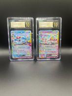 Pokémon - 2 Graded card - Glaceon EX, Sylveon EX Terestal, Nieuw