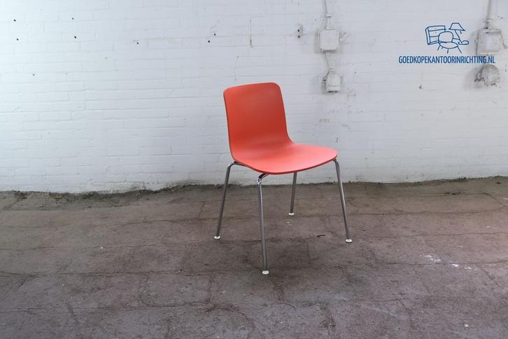 Vitra 717 | Tweedehands | Stoel | Oranje | Chromen frame | O, Zakelijke goederen, Kantoor en Winkelinrichting | Kantoormeubilair en Inrichting