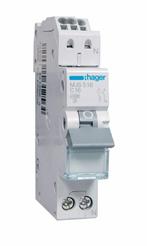 Hager installatieautomaat 1P+N C16A (QuickConnect), Verzenden, Nieuw