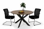 Ronde stervoet vergadertafel, Ø120cm, Overige plaatsen, Ophalen of Verzenden, Nieuw in verpakking, Stoel