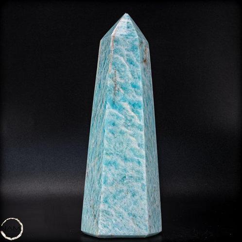 Eerste kwaliteit natuurlijke sprankelende amazoniet Obelisk-, Verzamelen, Mineralen en Fossielen
