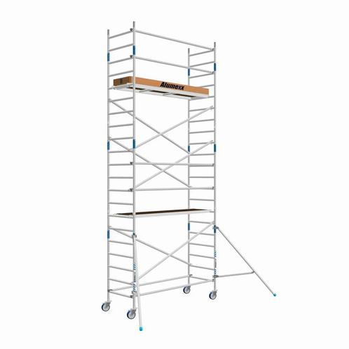 ALX rolsteiger 90 x 7.2 mtr werkhoogte, Doe-het-zelf en Verbouw, Steigers, Rolsteiger of Kamersteiger, Nieuw, 5 meter of hoger