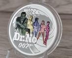 Tuvalu. 50 Cent 2021 - 007 DR. NO, 1/2 oz .9999% PROOF, Postzegels en Munten
