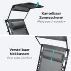 2dekans | LifeGoods Opvouwbare Tuinstoelen - met Luifel -, Ophalen of Verzenden, Zo goed als nieuw
