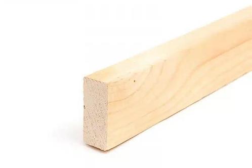 Vuren regelwerk geschaafd 38x89mm, Doe-het-zelf en Verbouw, Hout en Planken, Nieuw, Ophalen of Verzenden