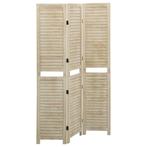 vidaXL Kamerscherm met 3 panelen 105x165 cm massief, Verzenden, Nieuw
