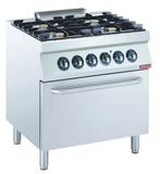 Gasfornuis | 4 Branders | 4x 5.5kW | Met Elektrische Oven |, Verzenden, Nieuw in verpakking