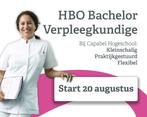 HBO Verpleegkundige worden? Capabel - Start 20 augustus, Diversen, Nieuw