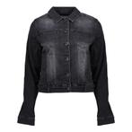 05509-10 - Jeansjacket jog denim -  black denim, Kleding | Dames, Ophalen of Verzenden, Nieuw