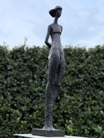 sculptuur, Naakte jonge vrouw - 79.5 cm - Composiet, Antiek en Kunst