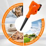 Bladblazer met Accu - Elektrische Blazer - Oranje •, Verzenden, Zo goed als nieuw