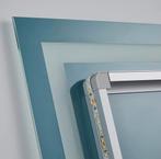 Badkamerspiegel met verlichting - Wandspiegel - 100x70 cm -, Verzenden, Zo goed als nieuw