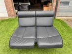 Bank De Sede DS450 bank relax design zwart leer als Nieuw, Huis en Inrichting, Design, Tweepersoons, Rechte bank, Leer