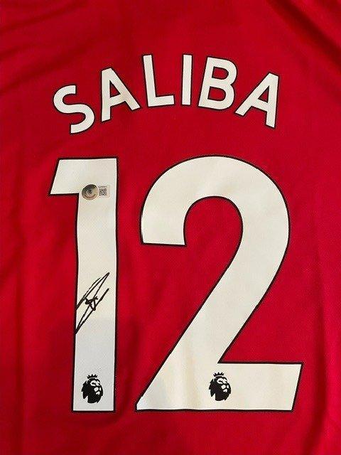 Arsenal - English Premier League - William Saliba - Voetbal, Verzamelen, Overige Verzamelen