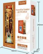 Tone-Cheer Book Nook Travel in Venice DIY Modelbouw Knuts..., Verzenden, Nieuw
