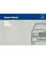 1983 MERCEDES BENZ 190 INSTRUCTIEBOEKJE ENGELS, Auto diversen