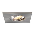 Aluminium badkamer inbouwspot nikkel, Jill, IP44, Ophalen of Verzenden, Nieuw, Basis