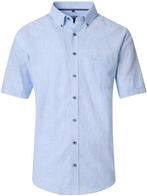 Casa Moda Casual Overhemd Korte Mouw Linnenmix 954457100-100, Kleding | Heren, Overhemden, Verzenden, Nieuw, Blauw