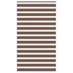 vidaXL Zebra rolgordijn 130x200 cm stofbreedte 125,9cm, Huis en Inrichting, Stoffering | Gordijnen en Lamellen, Verzenden, Nieuw