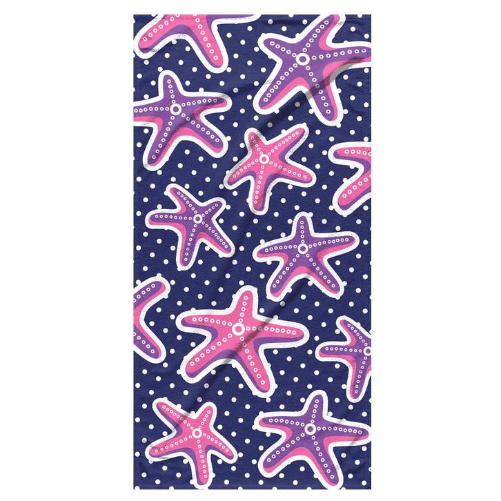 Strandlaken Starfish 75x150 cm, Huis en Inrichting, Badkamer | Badtextiel en Accessoires, Nieuw, Verzenden