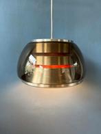 Mid century Smoked Glass Space Age Pendant / Space Age Lamp, Huis en Inrichting, Lampen | Hanglampen, Ophalen of Verzenden, Nieuw