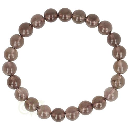 Rookkwarts armband 8 mm, Sieraden, Tassen en Uiterlijk, Edelstenen, Nieuw, Verzenden