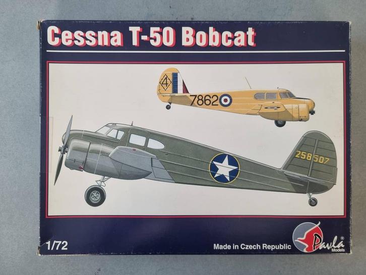 Pavla Models 72022 Cessna T-50 Bobcat 1:72, Hobby en Vrije tijd, Modelbouw | Vliegtuigen en Helikopters, Verzenden