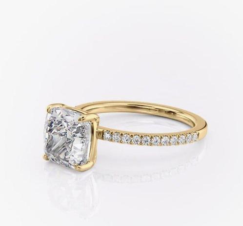 Zonder Minimumprijs - Verlovingsring - 18 karaat Geel goud -, Sieraden, Tassen en Uiterlijk, Antieke sieraden