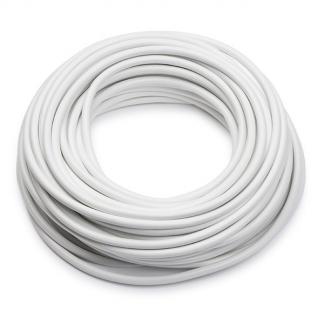 Huishoudsnoer | VMvS | 2x 0.75 mm² | 20 meter (Wit), Doe-het-zelf en Verbouw, Elektra en Kabels, Nieuw, Verzenden