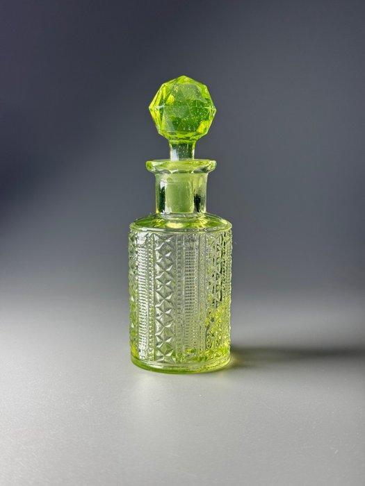 Verreries de Scailmont - Parfumfles - Uraniumglas - Art Deco, Antiek en Kunst, Antiek | Glas en Kristal
