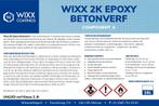 Wixx 2K Epoxy Betonverf - 20L RAL 7040 | Venstergrijs 20L, Verzenden, Nieuw, Verf, 15 tot 20 liter