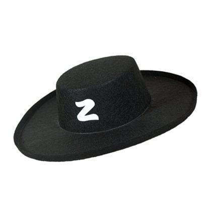 Zorro hoed zwart volwassen, Kleding | Dames, Carnavalskleding en Feestkleding, Nieuw, Ophalen of Verzenden