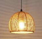 Vintage Rotan Hanglamp – Retro Kroonluchter met E27 Fitting, Huis en Inrichting, Lampen | Hanglampen, Verzenden, Nieuw