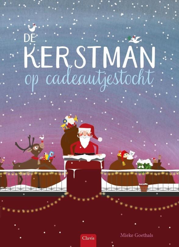 Boek: De kerstman op cadeautjestocht - (als nieuw), Boeken, Overige Boeken, Zo goed als nieuw, Verzenden