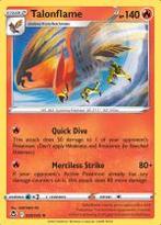 Talonflame 029/195 Silver Tempest, Hobby en Vrije tijd, Verzamelkaartspellen | Pokémon, Ophalen of Verzenden, Nieuw, Losse kaart