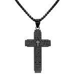 Fako Bijoux - Cubaans Kruis Breed Voor Mannen - Ketting Met, Sieraden, Tassen en Uiterlijk, Verzenden, Nieuw