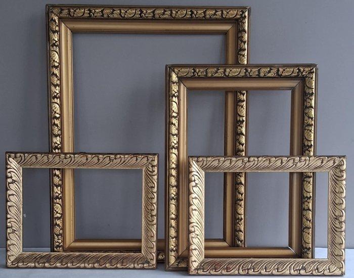 Lijst (4) - Hout - gips, Antiek en Kunst, Curiosa en Brocante