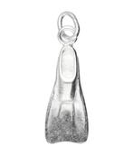 Zilveren Zwemvlies ketting hanger, Verzenden, Nieuw