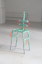 Vincent Decat - Stoel - Staal, Gips, Textiel