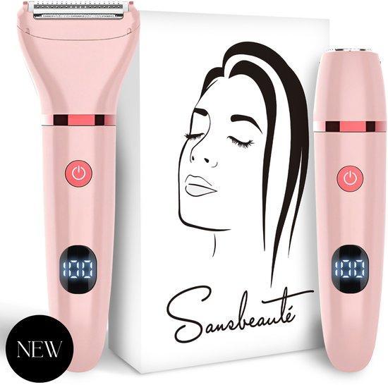 2dekans | 2-in-1 Ladyshave met Display - Gezicht - Oksels -, Sieraden, Tassen en Uiterlijk, Uiterlijk | Gezichtsverzorging, Zo goed als nieuw