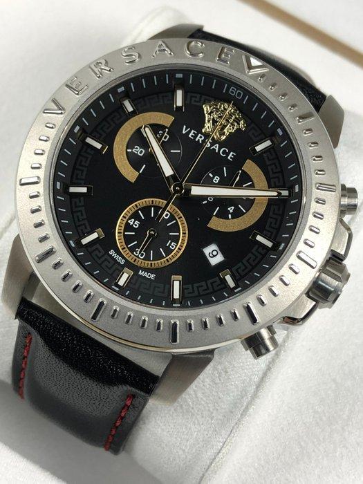 Versace - New Chrono Chronograph - Zonder minimumprijs -, Sieraden, Tassen en Uiterlijk, Horloges | Heren