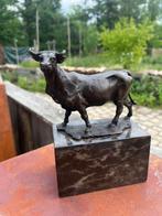 after Louis Carvin - sculptuur, Statige koe - 2,3 kg - 18 cm, Antiek en Kunst