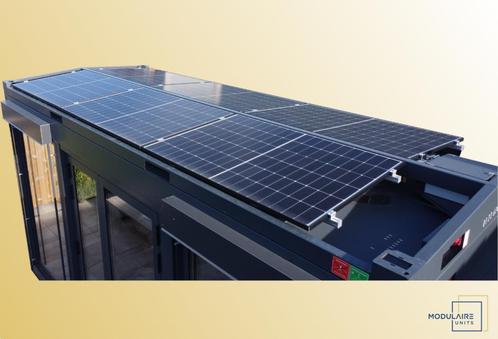 Zonnepanelen voor Zeecontainer -prefab en snel geinstalleerd, Doe-het-zelf en Verbouw, Zonnepanelen en Toebehoren, Compleet systeem