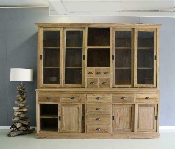 Grote collectie teak meubels uit voorraad geleverd; Indoteak, Huis en Inrichting, Kasten | Wandmeubels, 25 tot 50 cm, Met lade(s)